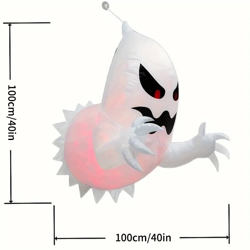 Holiday Day 49% OFF LED Halloween Inflatable Ghost