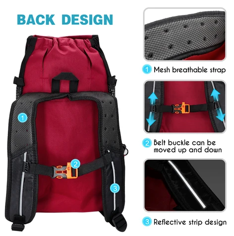 frenchie backpack design