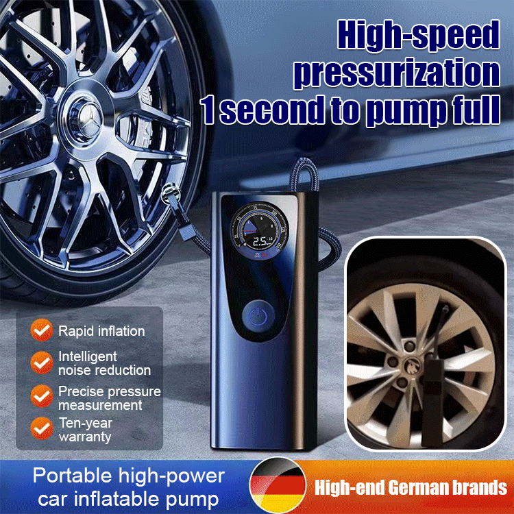 Portable high-power car air pump - 🔥49% OFF🔥