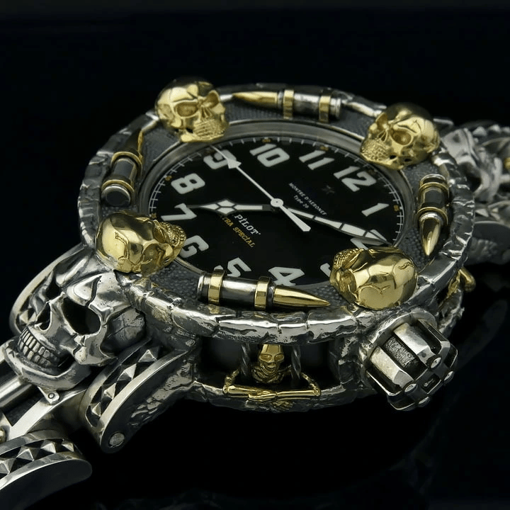 BLACKRISS™Mysterious Forbidden Bullet Skull Wrist Watch-Buy 2 Free Shipping-Blackriss