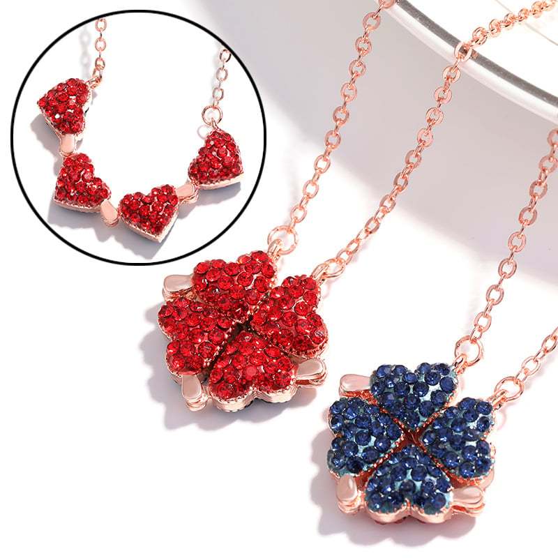 49% OFF Today Only! (4.8/5⭐⭐⭐⭐⭐)💕-Fashion Four-Leaf Clover Necklace