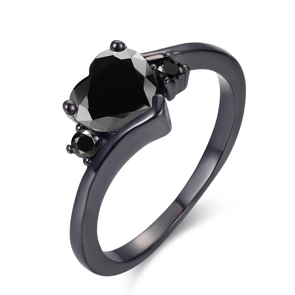 Blackriss™Gothic Heart Ring-Blackriss