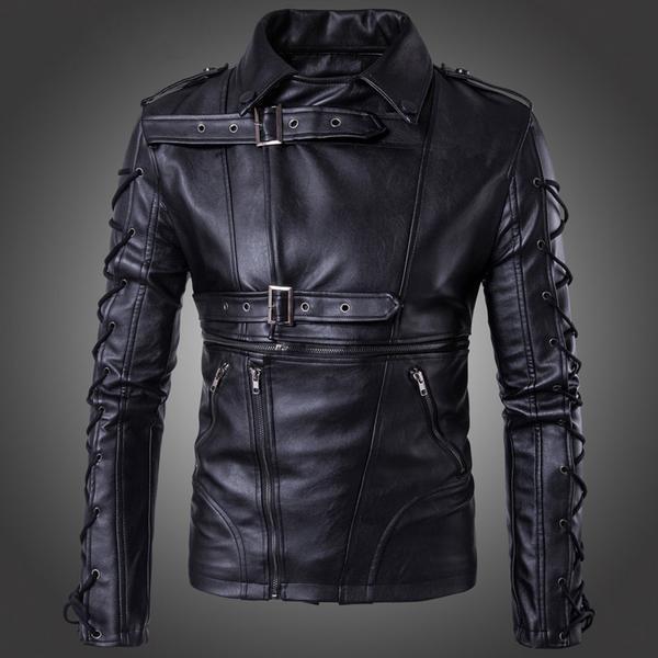 Blackriss™Men's Leather Jacket-Blackriss
