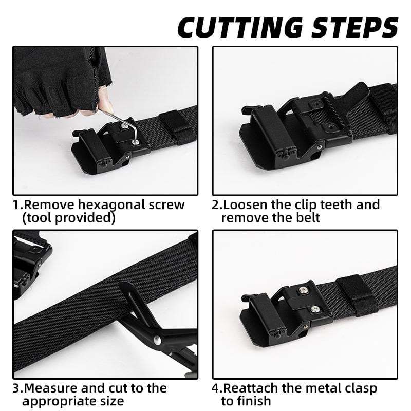 🔥LAST DAY 49% OFF - EDC Nylon Ratchet Belt (BUY 2 GET 10% OFF)