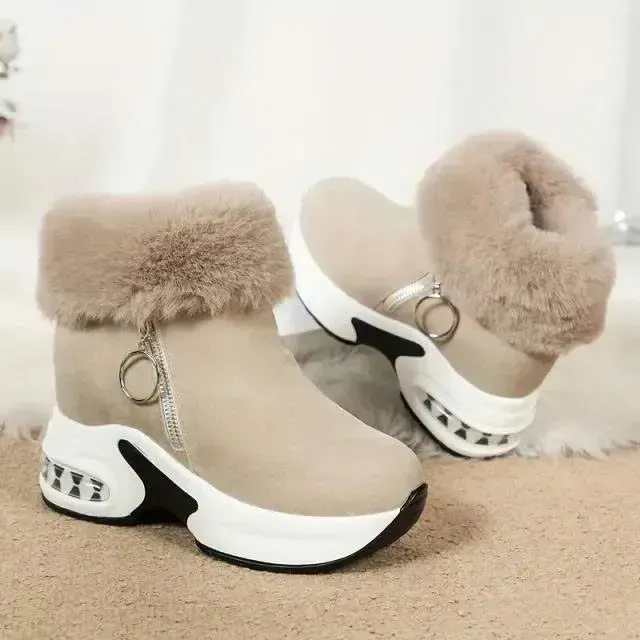 Women's Chunky Platform Winter Boots