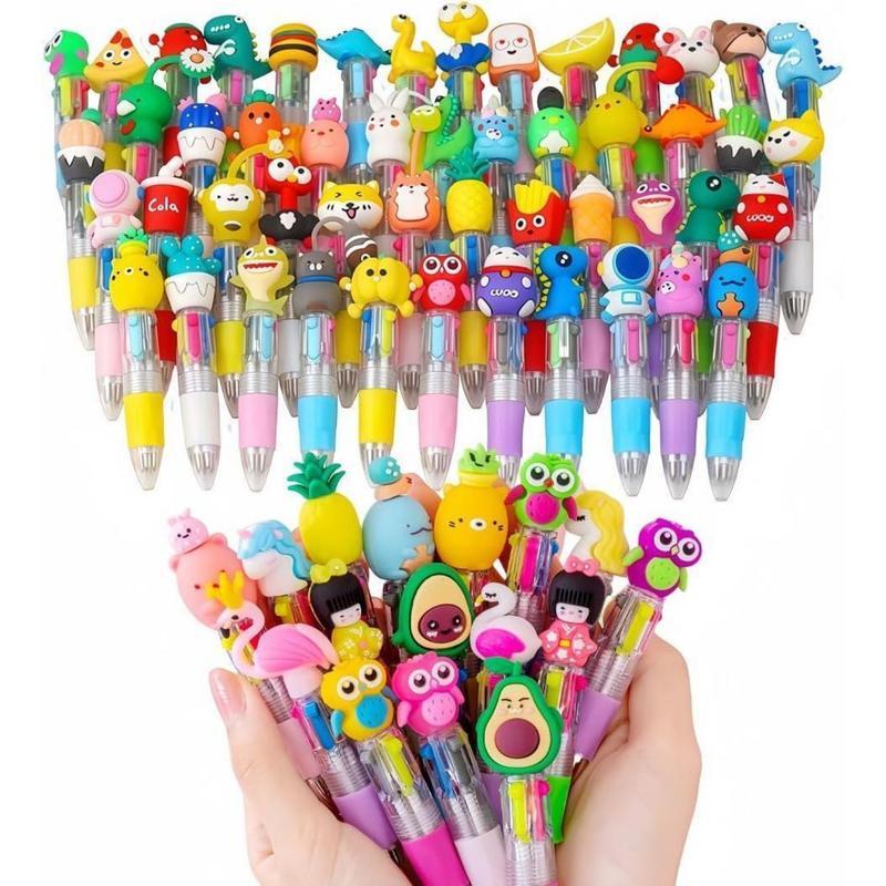 💖20Pcs Mini Multicolor Pens in One 4-in-1 Cute Pens Bulk for Kids