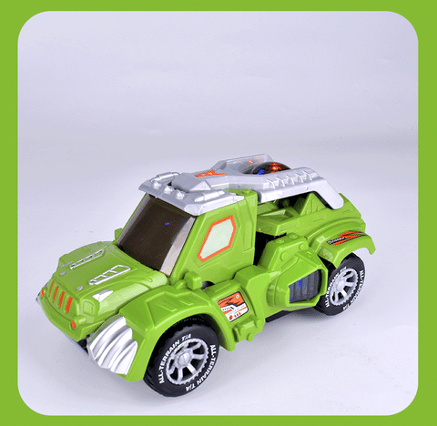 transforming dinosaur car toy