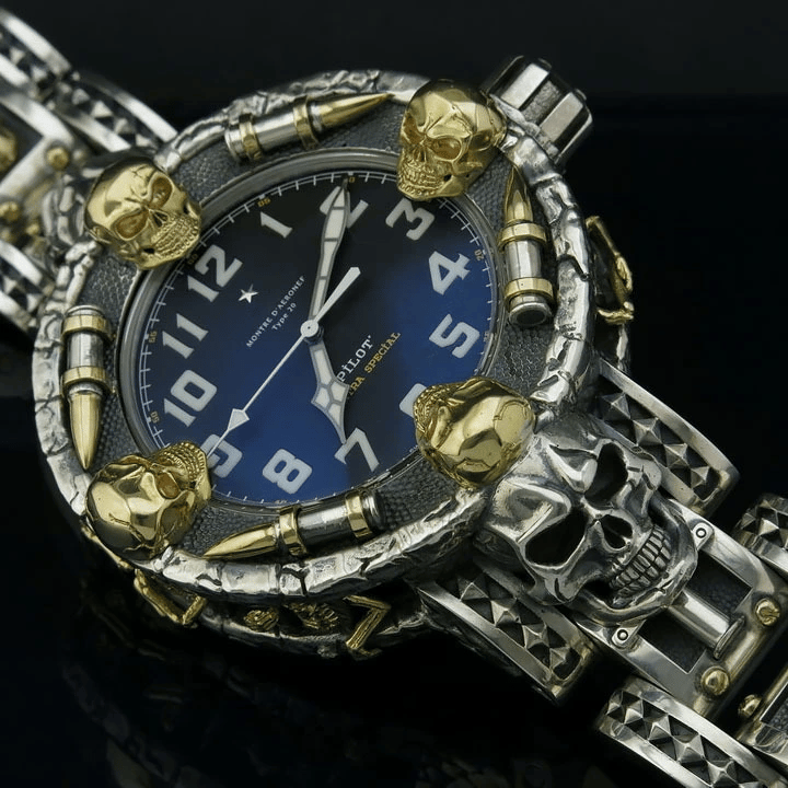 BLACKRISS™Mysterious Forbidden Bullet Skull Wrist Watch-Buy 2 Free Shipping-Blackriss