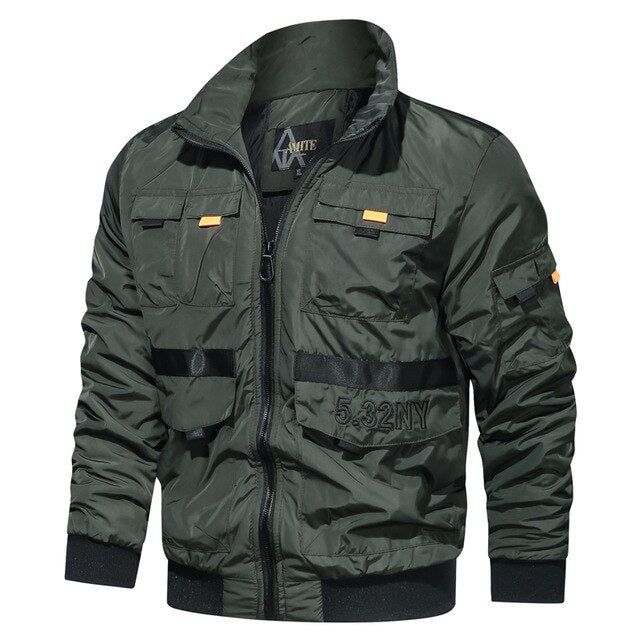 Blackriss™Men's Bomber Jacket-Blackriss