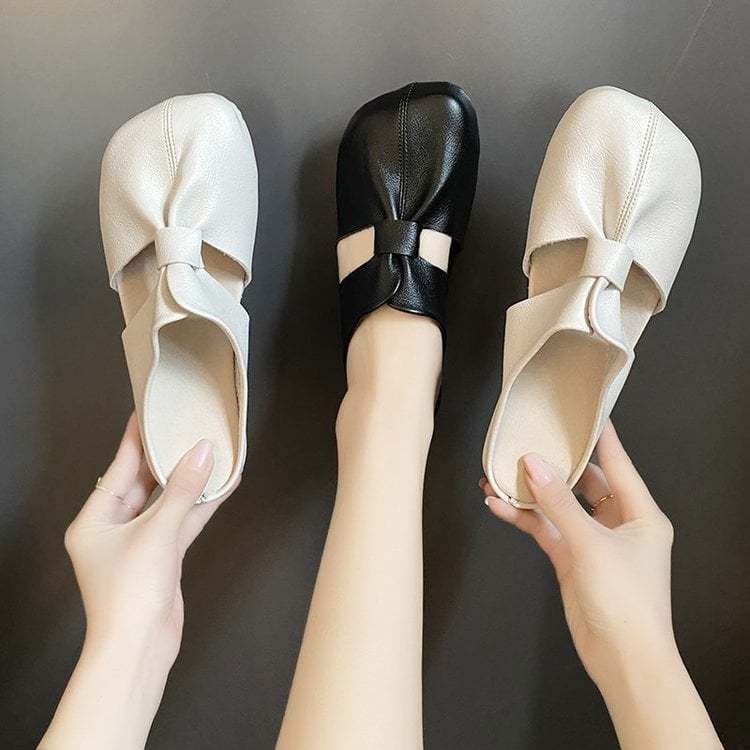 Hot SaleCut Out Design Flat Mules
