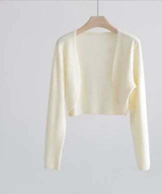 Sun knit Cardigan Women's thin ice silk Coat shawl air-conditioned shirt with slip skirt