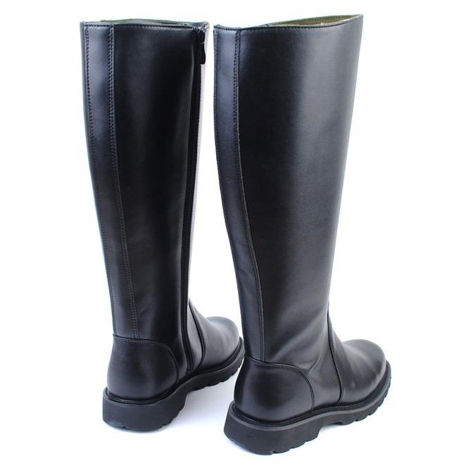 BLACKRISS™Men's Cowboy Cowhide Ankle Biker Zipper Boots-Blackriss
