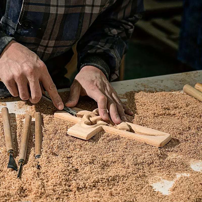 49% OFF-Intertwined Hearts Wooden Cross (Limited Handmade 100pcs)