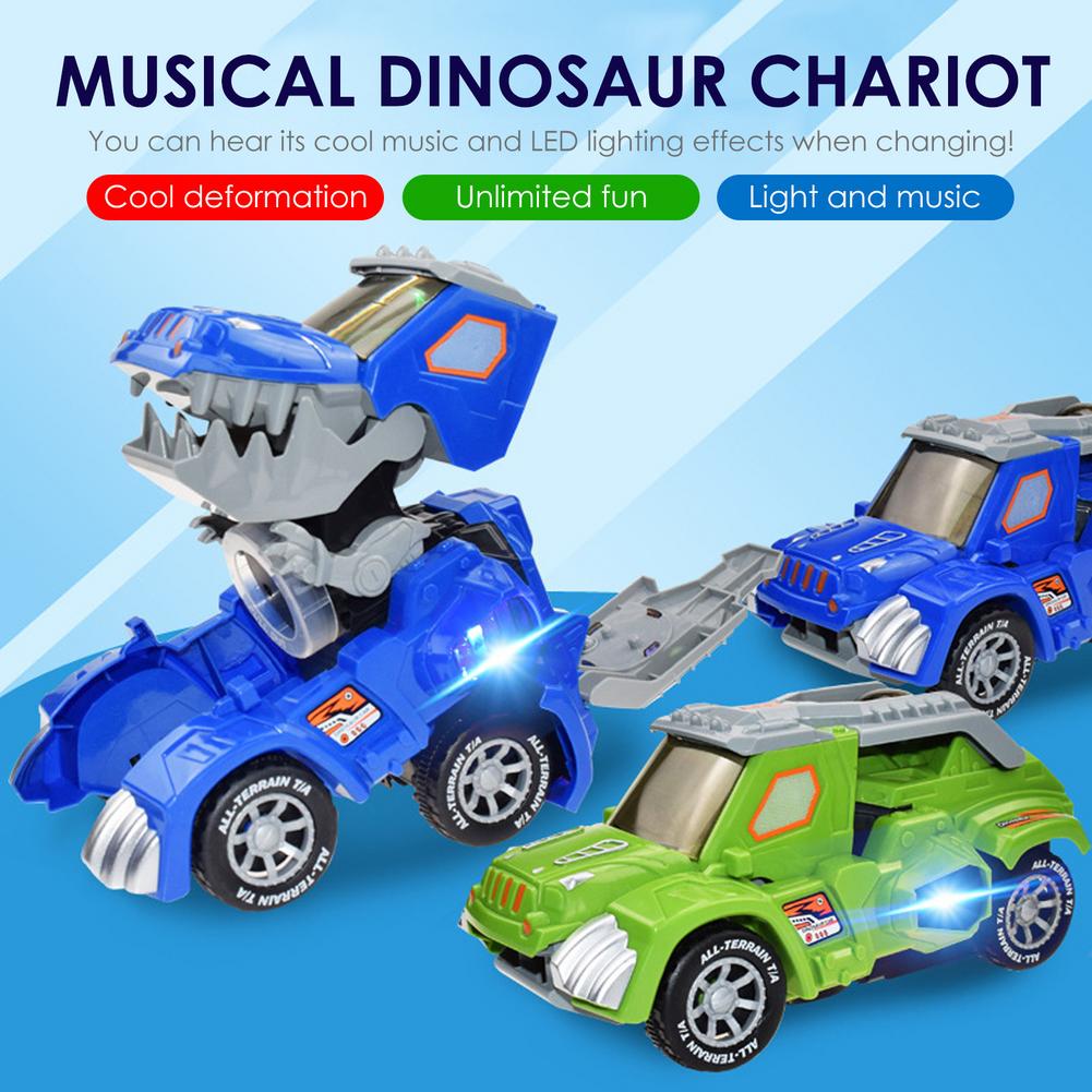 🎁 49% OFF🎁 Transforming Dinosaur LED SUV Car