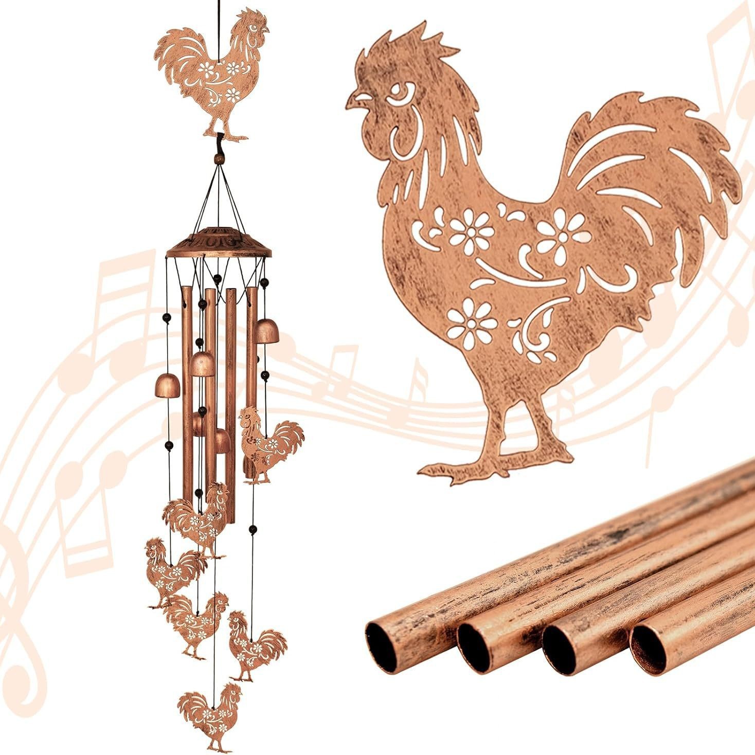 Creative Animal Wind Chimes – Heartwarming Gift for Any Occasion
