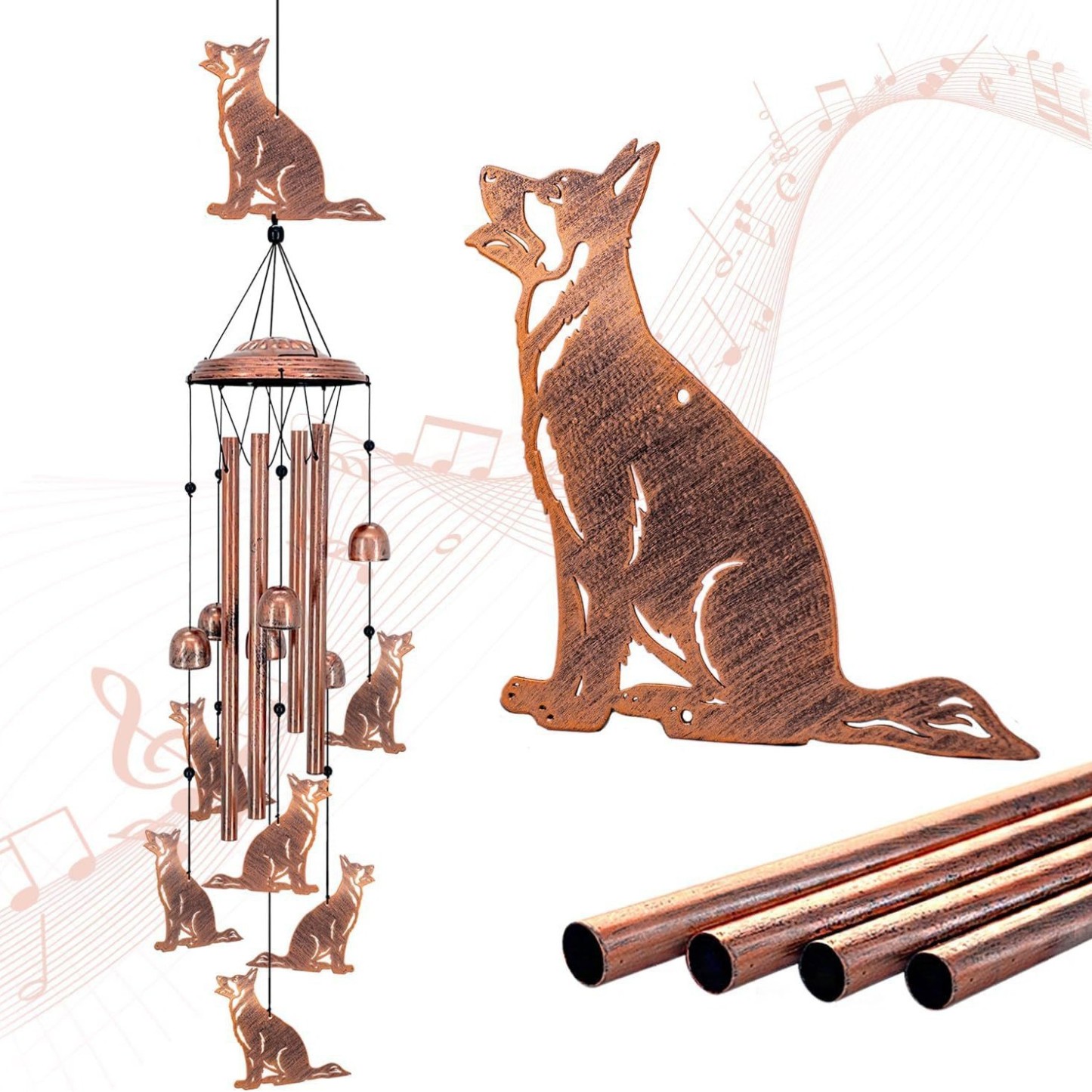 Creative Animal Wind Chimes – Heartwarming Gift for Any Occasion