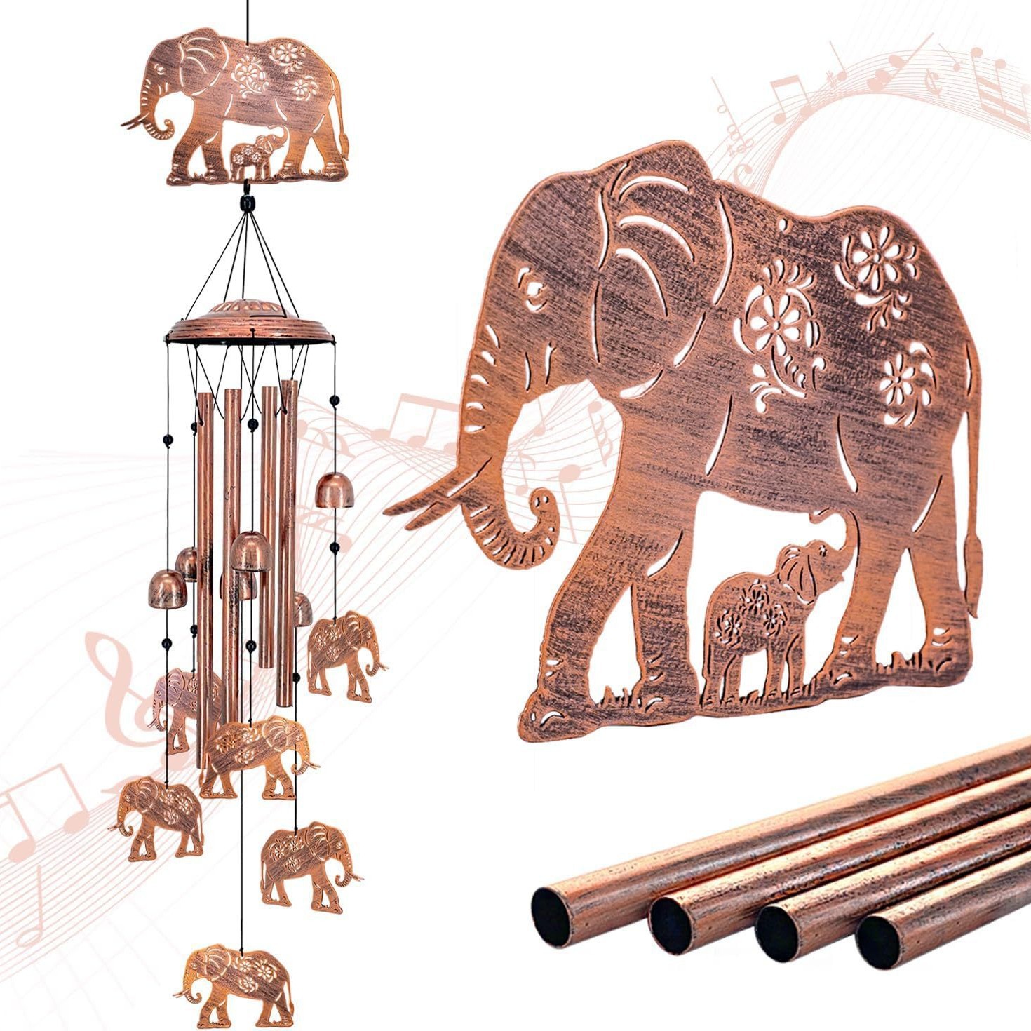 Creative Animal Wind Chimes – Heartwarming Gift for Any Occasion