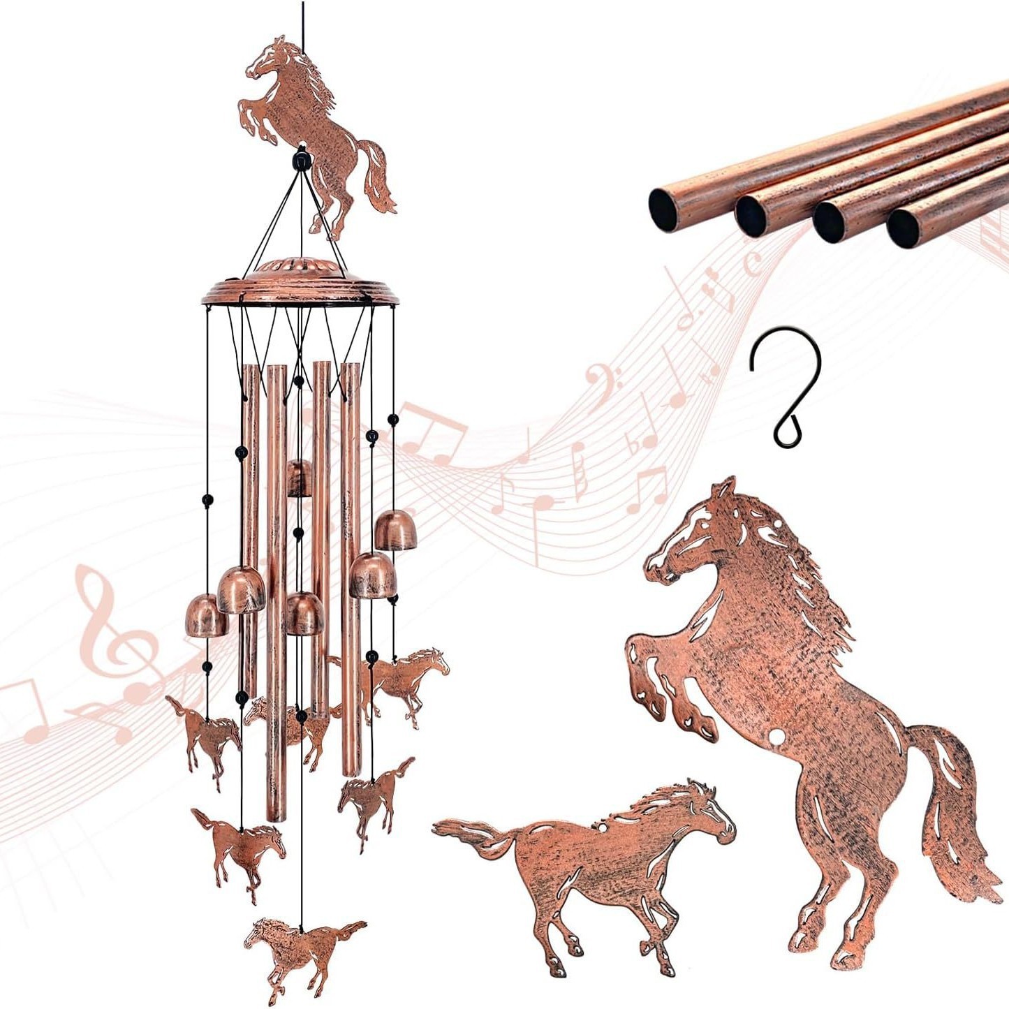 Creative Animal Wind Chimes – Heartwarming Gift for Any Occasion