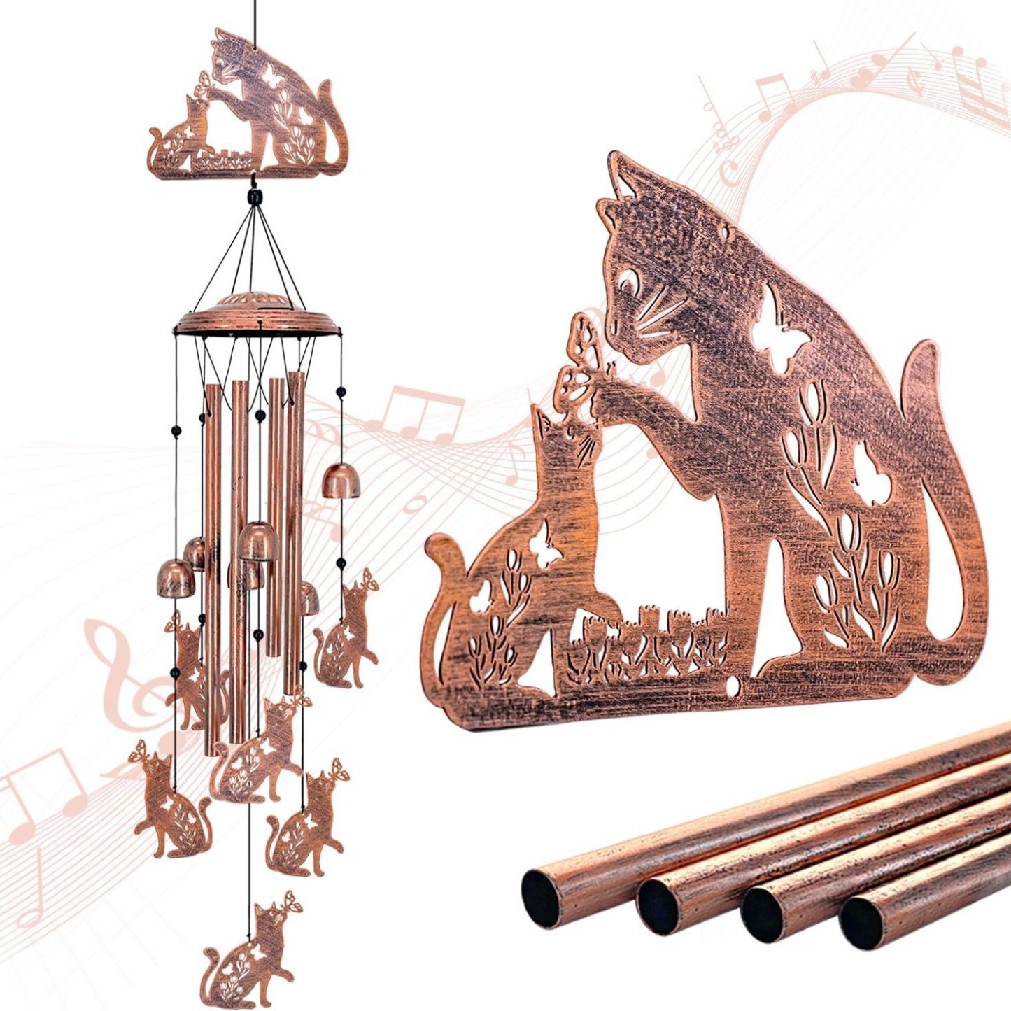 Creative Animal Wind Chimes – Heartwarming Gift for Any Occasion