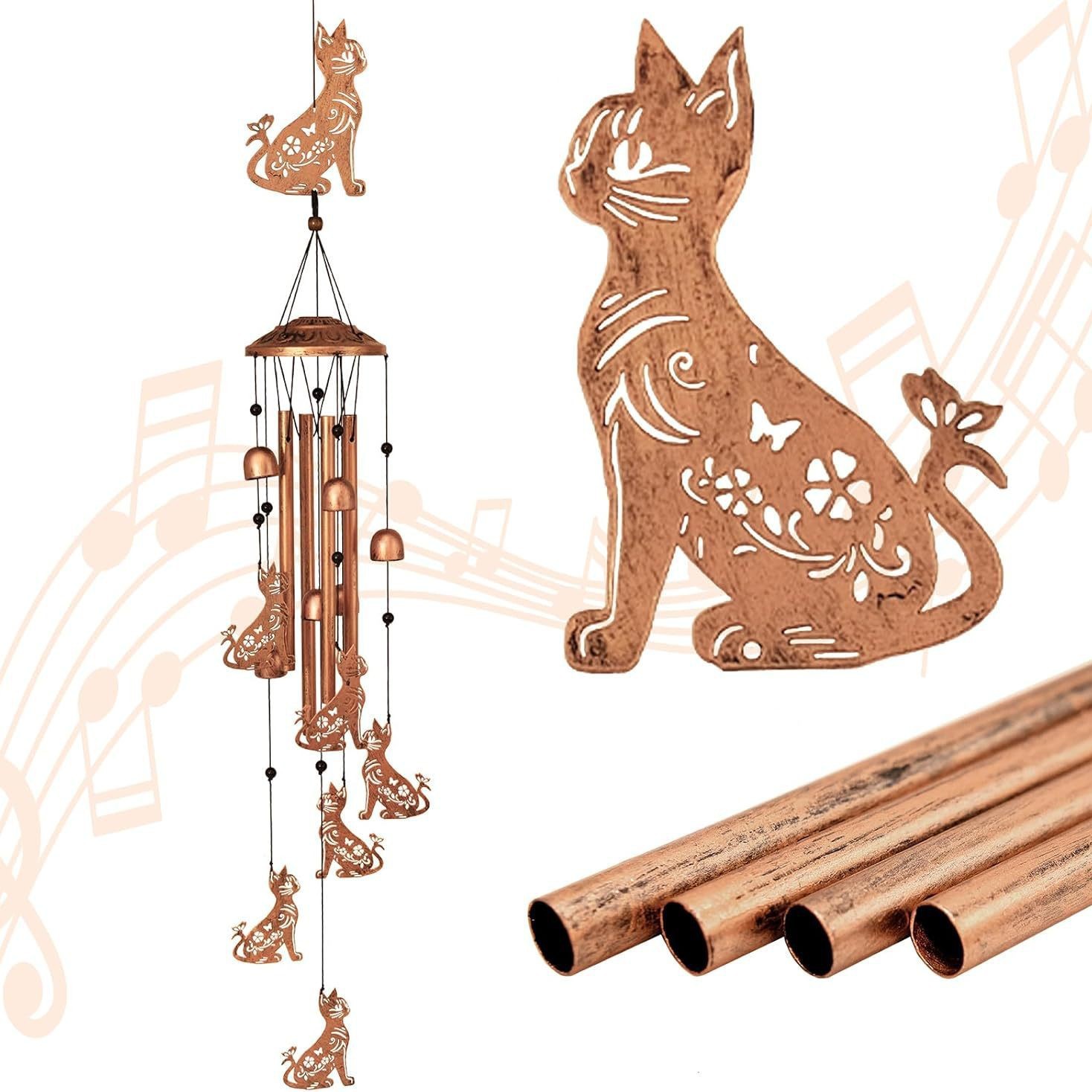Creative Animal Wind Chimes – Heartwarming Gift for Any Occasion