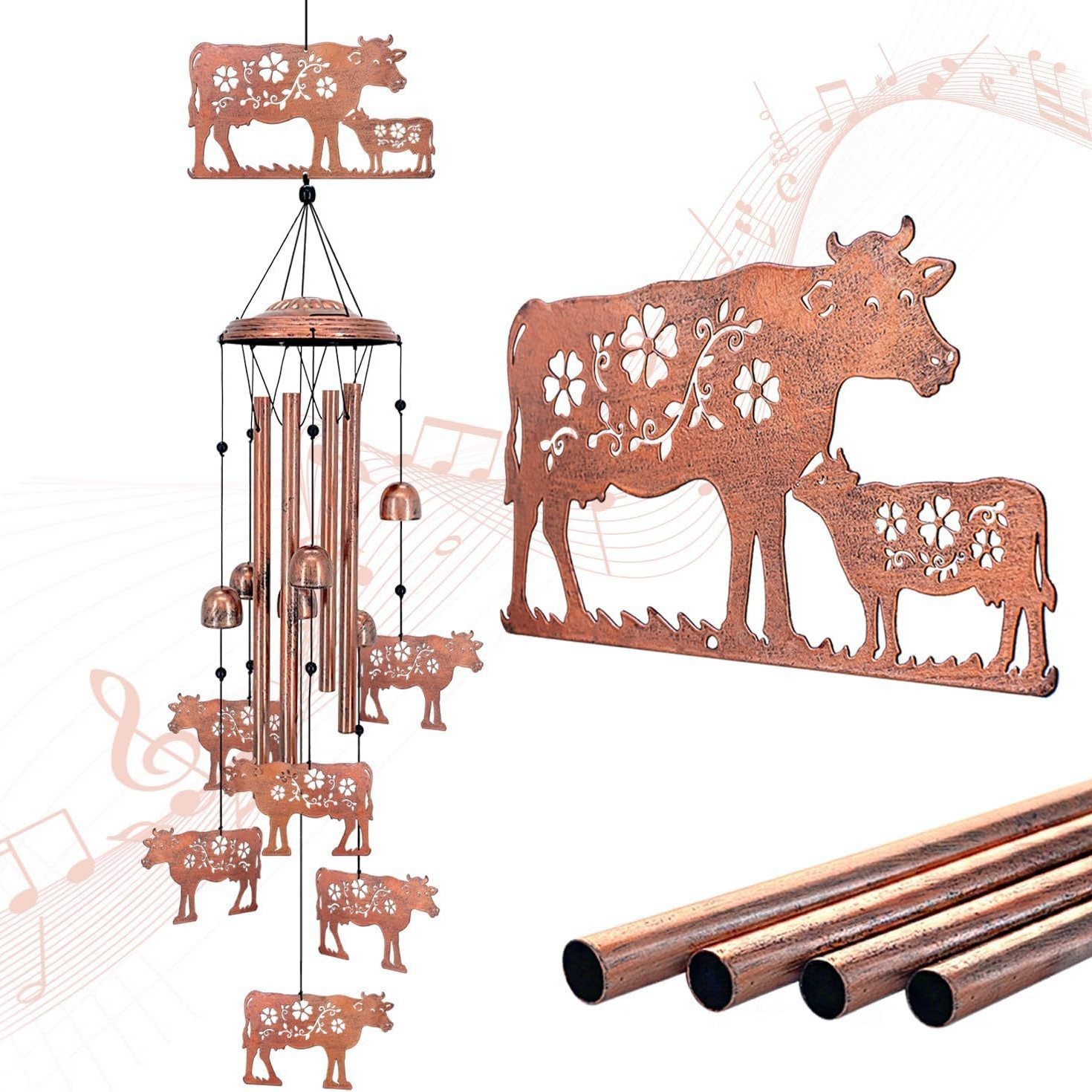 Creative Animal Wind Chimes – Heartwarming Gift for Any Occasion