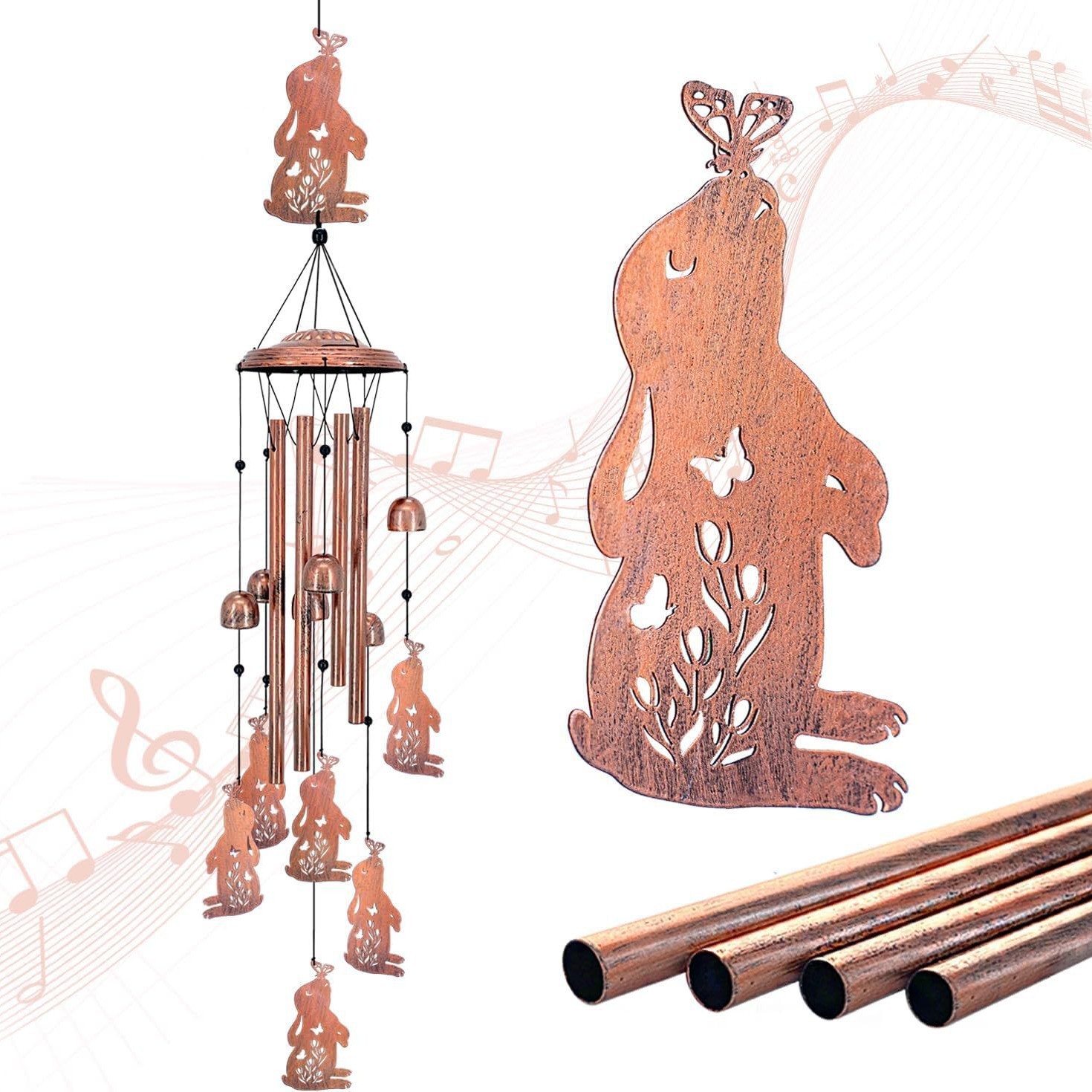 Creative Animal Wind Chimes – Heartwarming Gift for Any Occasion