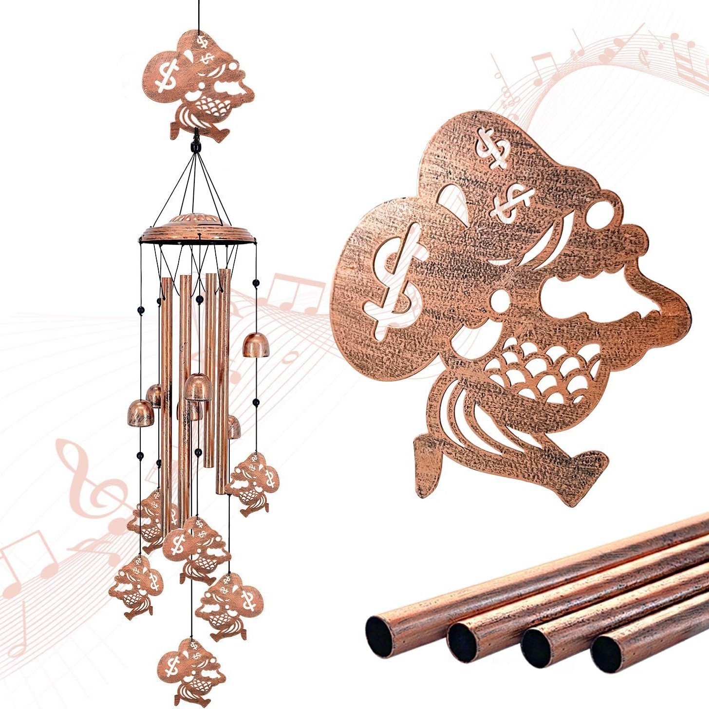 Creative Animal Wind Chimes – Heartwarming Gift for Any Occasion