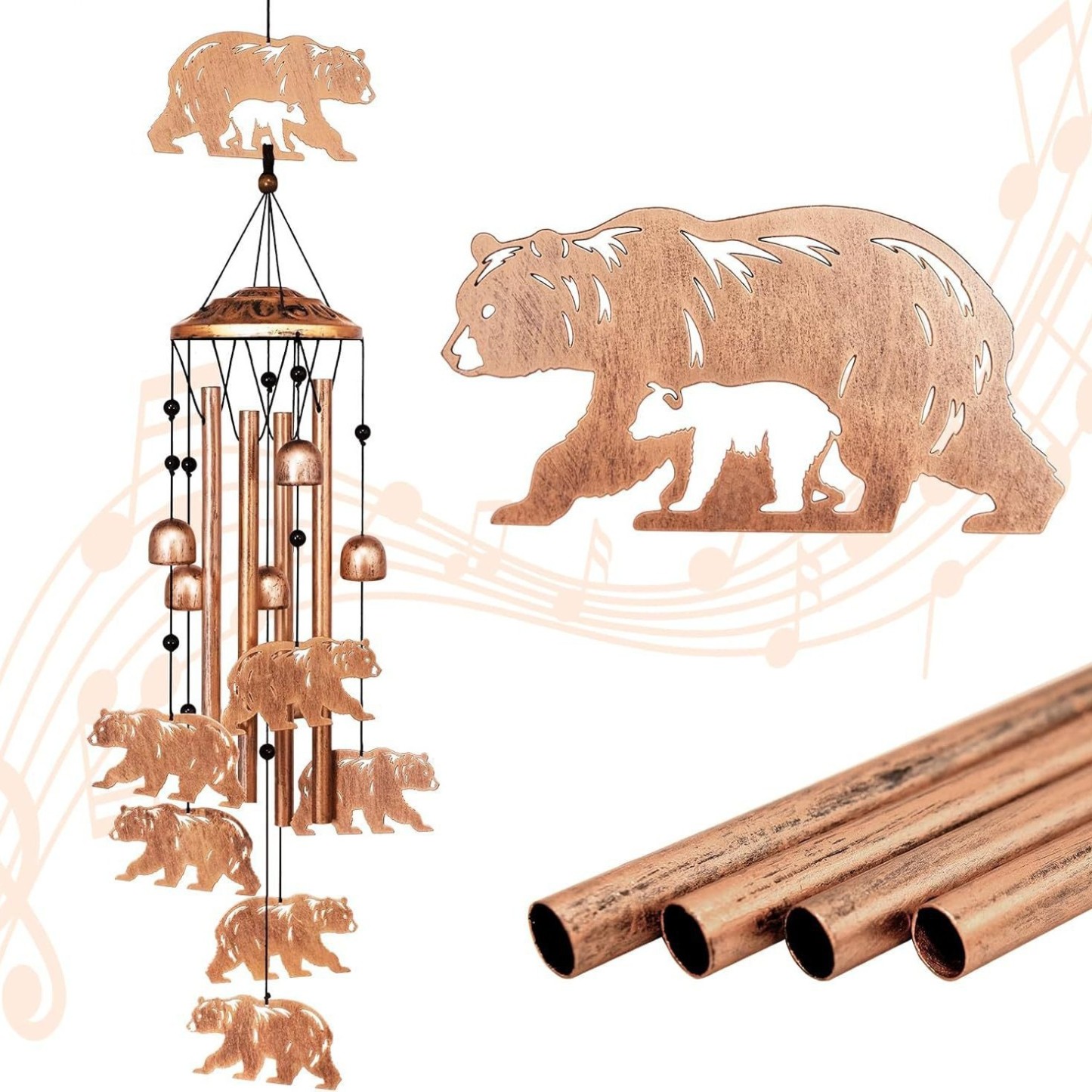 Creative Animal Wind Chimes – Heartwarming Gift for Any Occasion