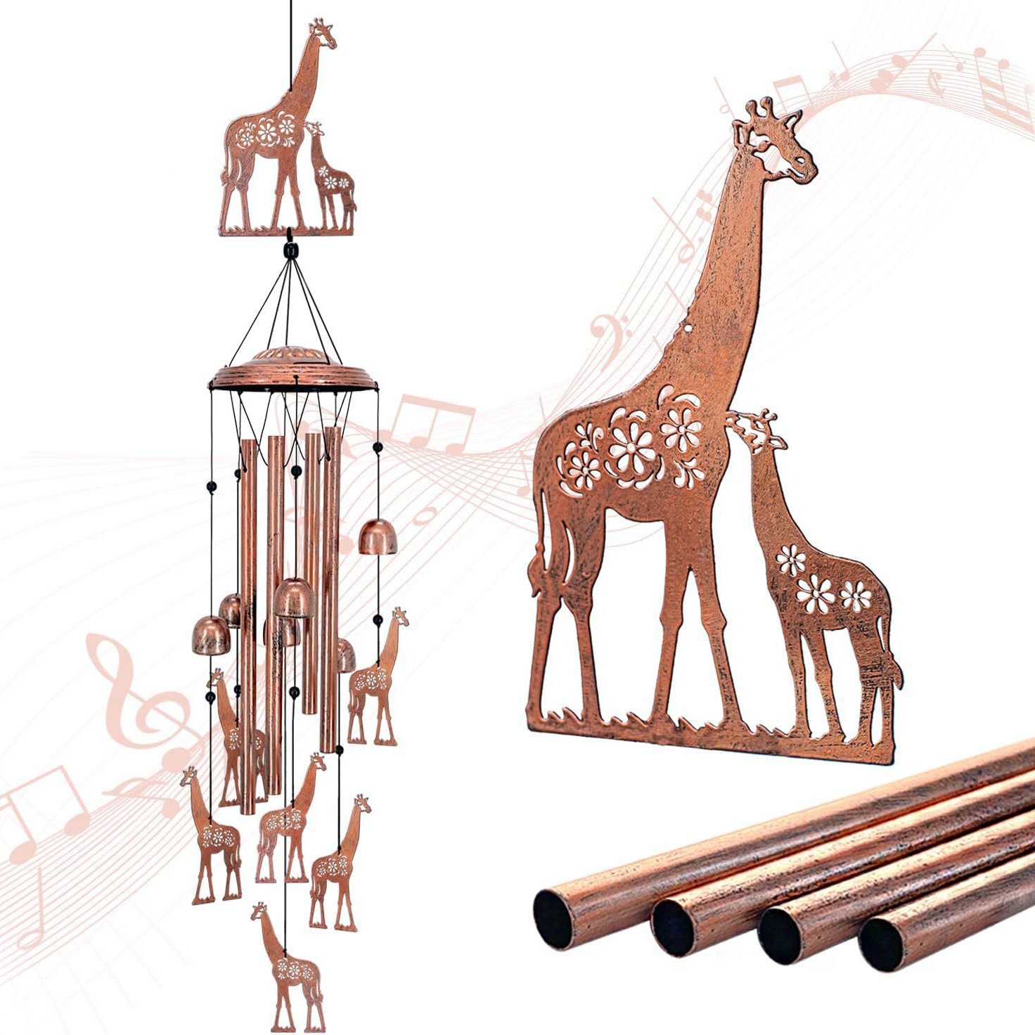Creative Animal Wind Chimes – Heartwarming Gift for Any Occasion
