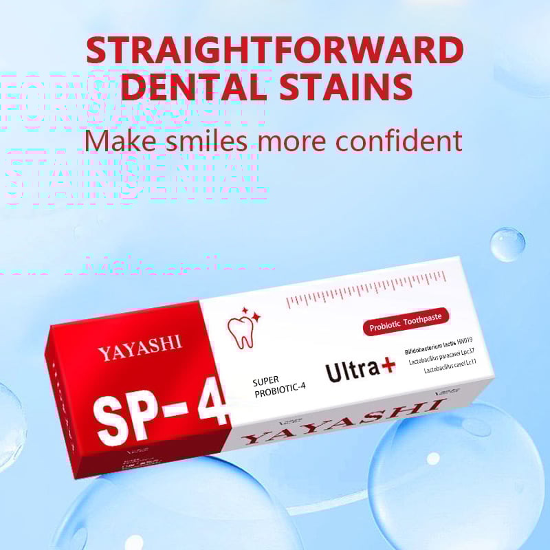 🔥2024 HOT SALE - YAYASHI SP-4TM Probiotic Whitening Toothpaste