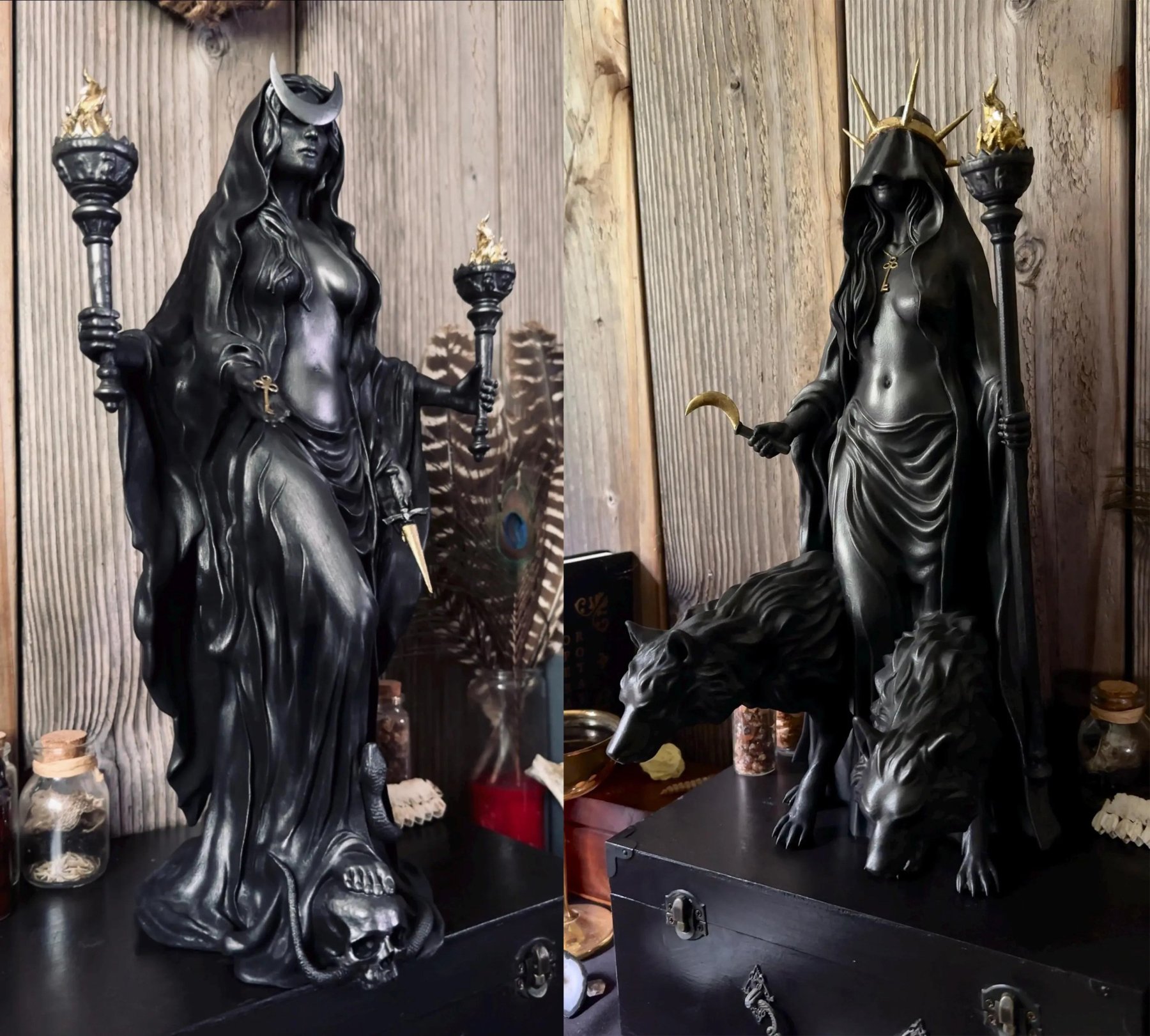🔥Last Day 60% OFF🔮Hekate Niktipolos, The Witch of The Night🧙‍♀️