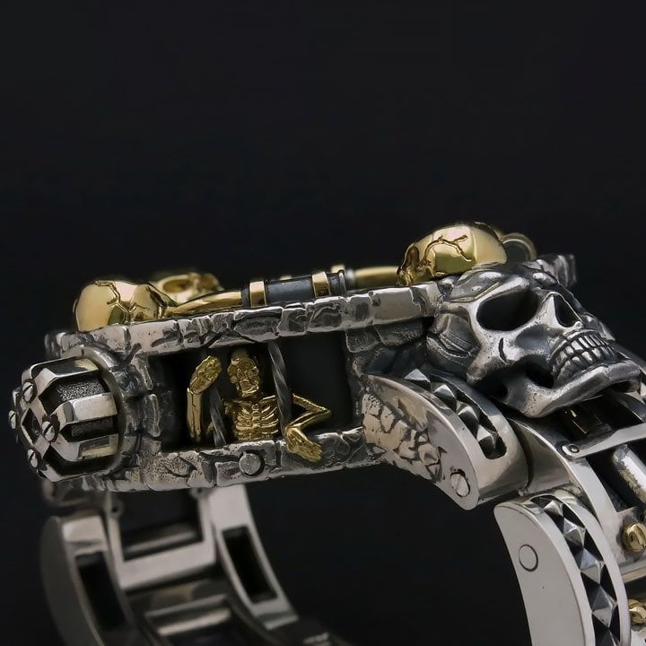 BLACKRISS™Mysterious Forbidden Bullet Skull Wrist Watch-Buy 2 Free Shipping-Blackriss