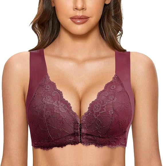 🔥Full Coverage Front, Closure Support Bra Comfort & Sleep Bra💖