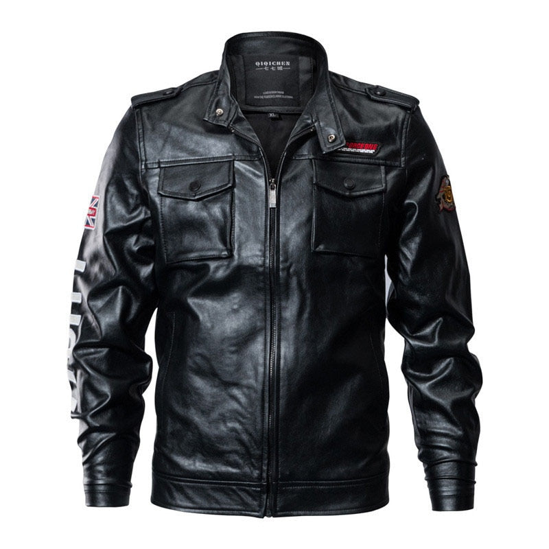 Blackriss™Men's Leather Jacket-Blackriss