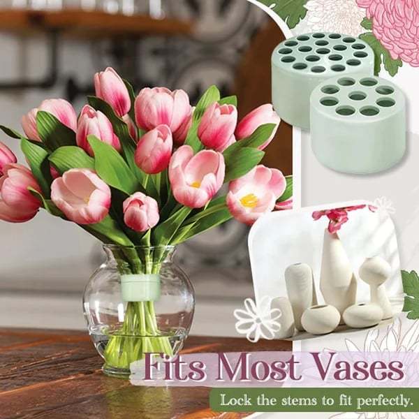 💕49% OFF🎁Spiral Ikebana Stem Holder💐