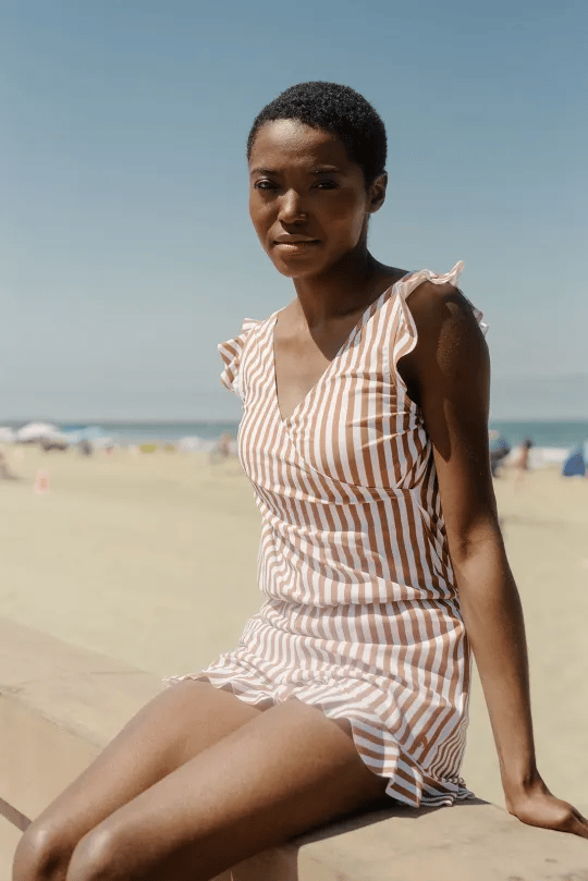 🔥Swim Romper Built-in Bra👙 Detachable bra cup