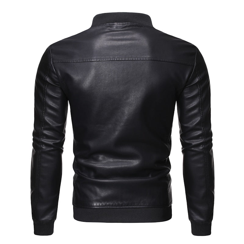 Blackriss™Men's Leather Jacket-Blackriss