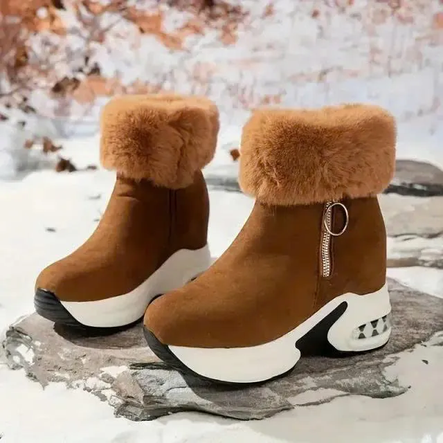 Women's Chunky Platform Winter Boots
