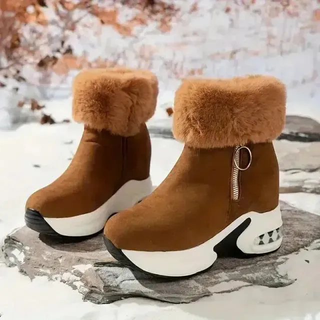 Women's Chunky Platform Winter Boots