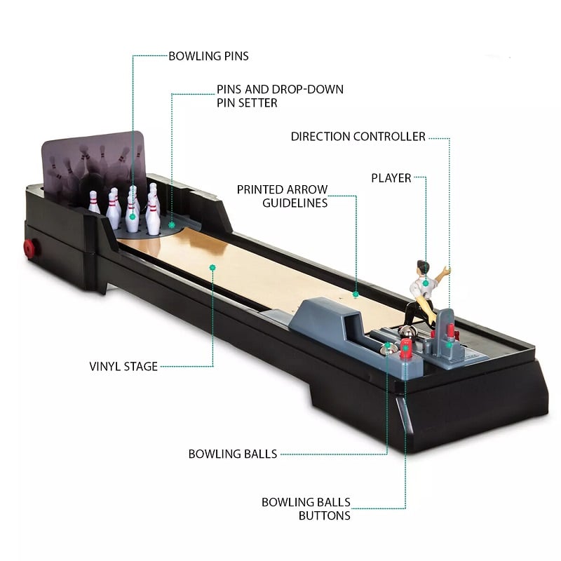  Table Top Bowling Gadget Kids Gift Set