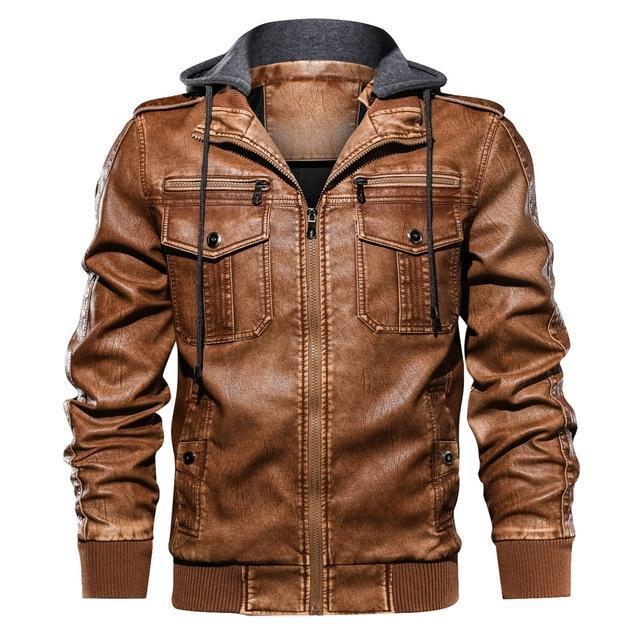 Blackriss™Deadly Skulls Men's Casual Jacket-Blackriss