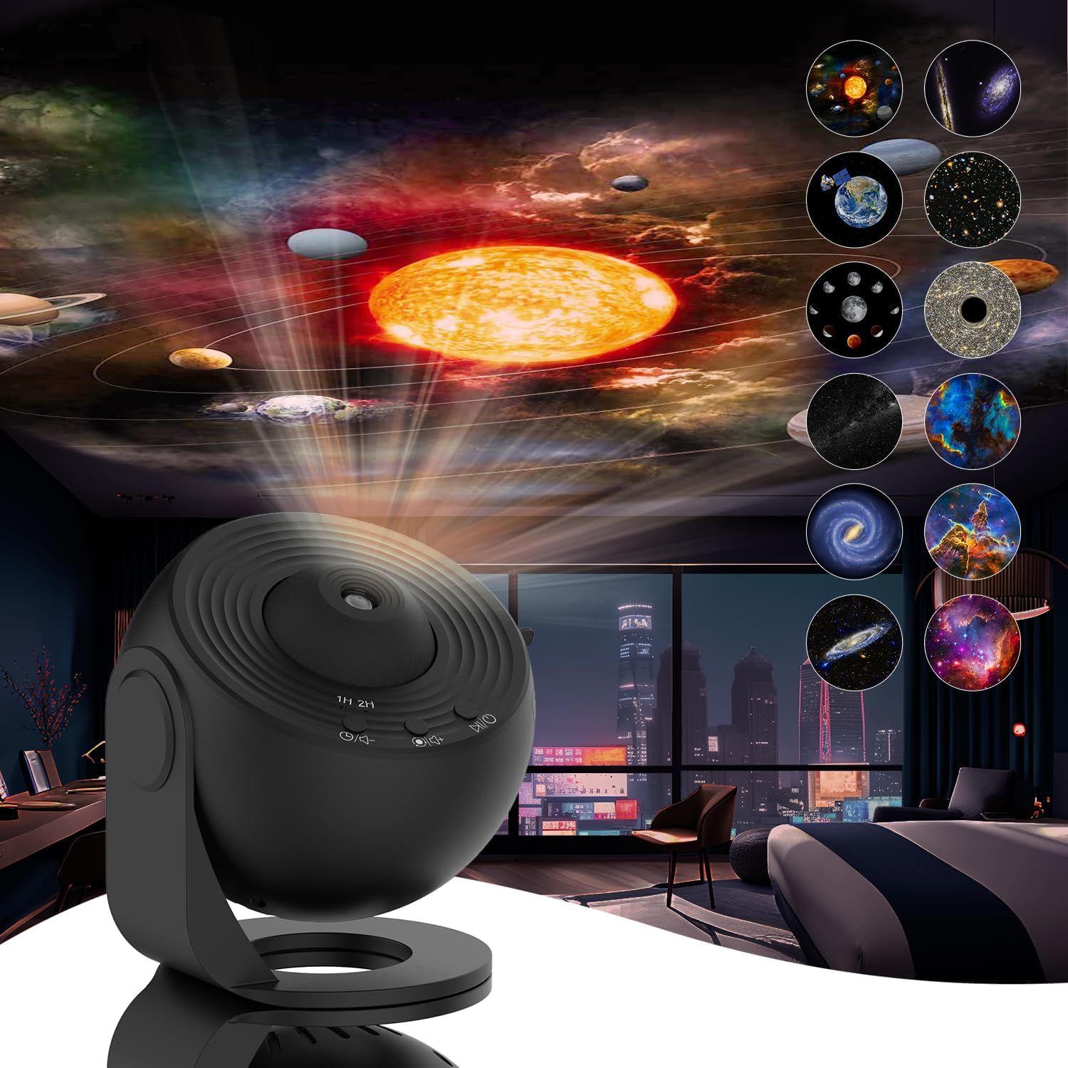 Focus Projector Lamp HD Galaxy Starry Sky Lamp