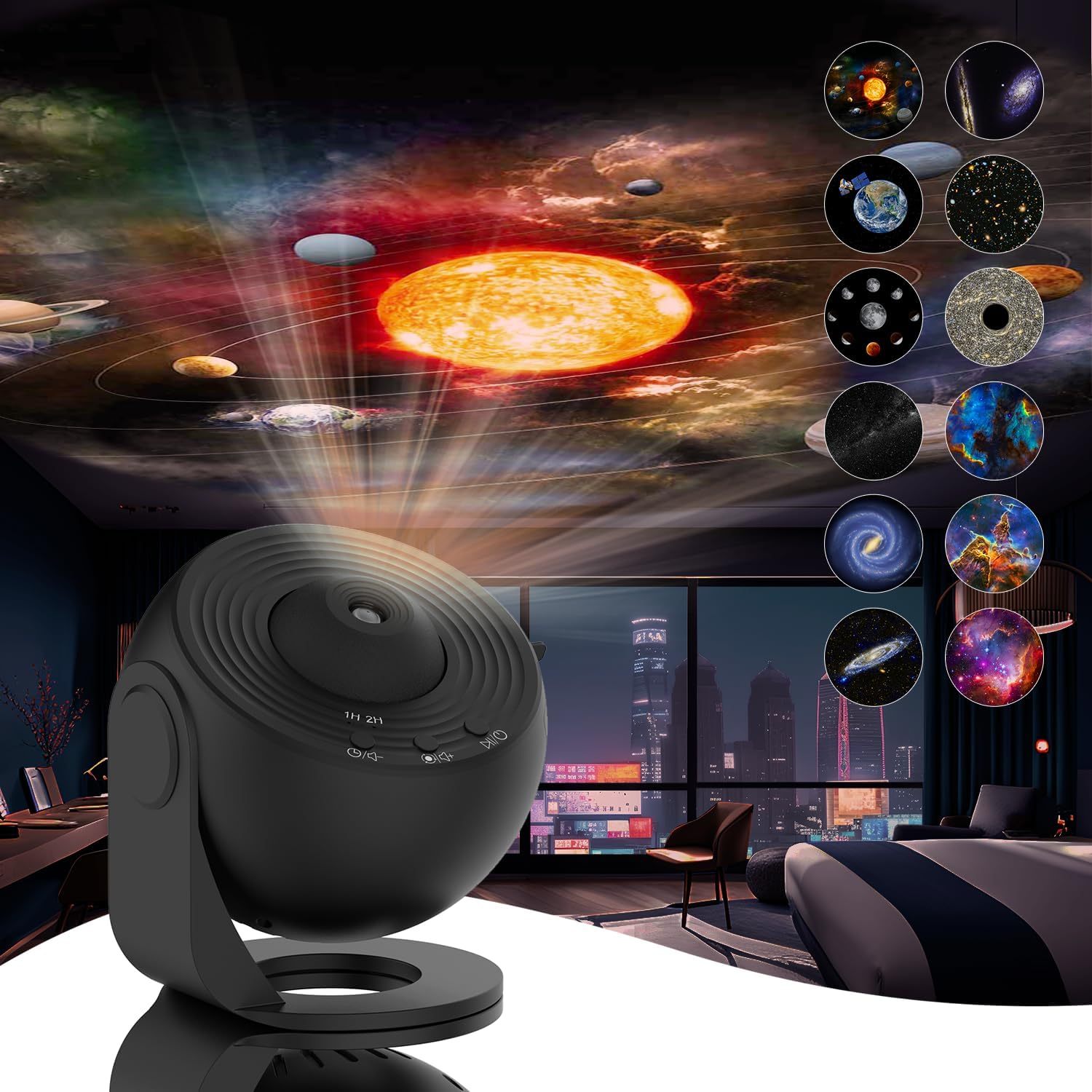 Focus Projector Lamp HD Galaxy Starry Sky Lamp