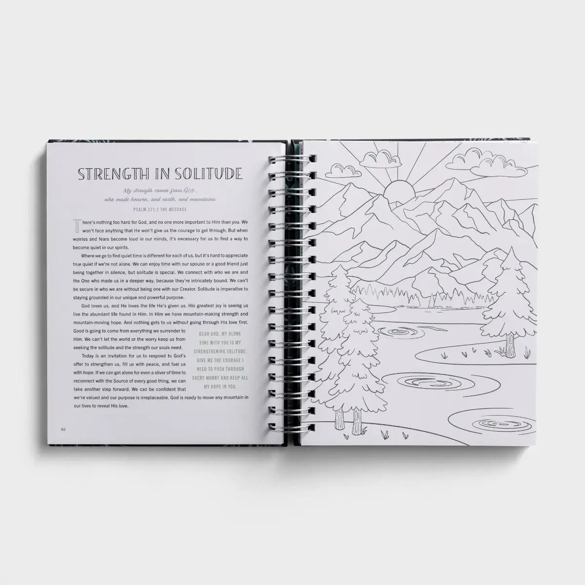 Be Still & Know: Devotional Coloring Book➕️(Hardcover)