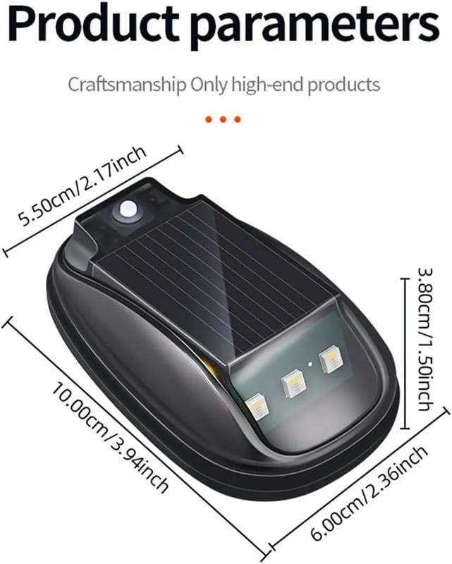 ⚡Hot Sales 49% OFF🔥Solar Car Roof RGB Strobe Light