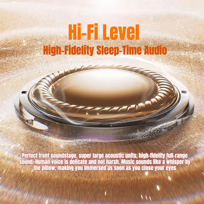 11mm Ultra-Thin Pillow Bluetooth Speaker — Personal Audio & For Peaceful Nights