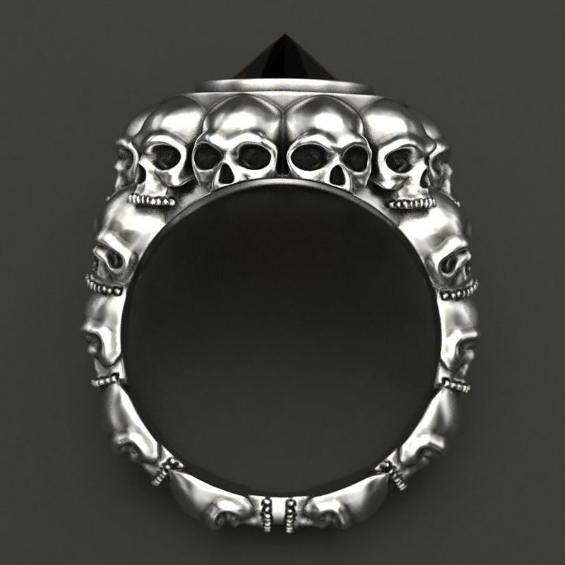 Blackriss™Men's Retro Skull Ring-Blackriss