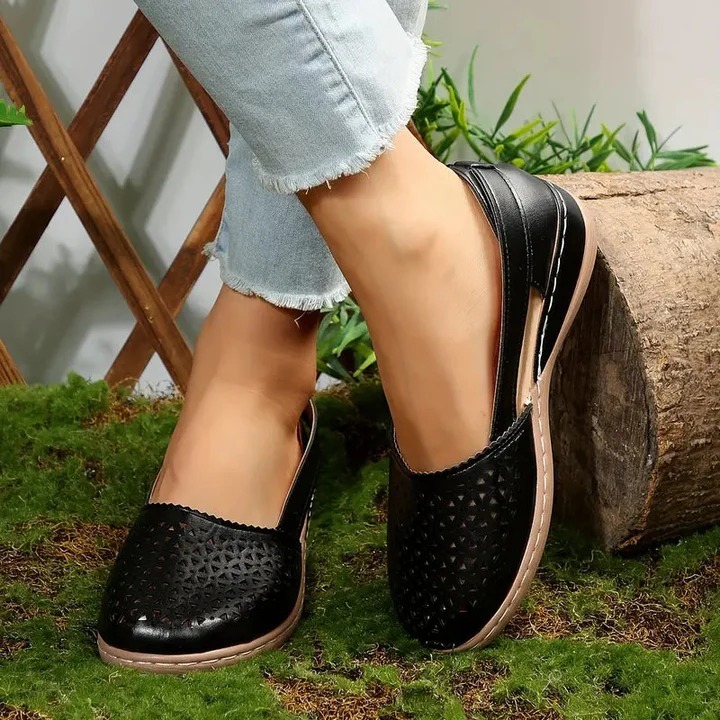 Women's Wedges Orthopedic Hollow Out Vintage Sandals