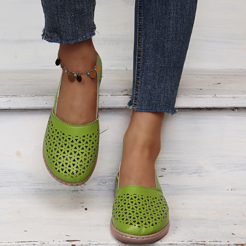 Women's Wedges Orthopedic Hollow Out Vintage Sandals