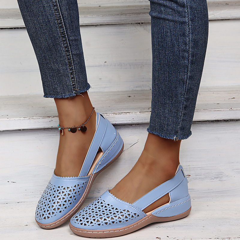 Women's Wedges Orthopedic Hollow Out Vintage Sandals